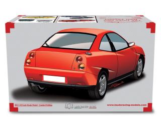 Fiat Coupé 2.0 16v Turbo Plus 1993 Rosso Corsa Laudoracing 1:18 Resinemodell (Türen, Motorhaube... nicht zu öffnen!)